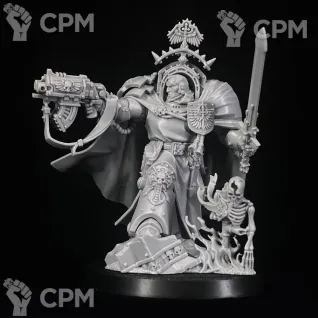 Описание картинки Belial, Grand Master of the Deathwing от KoofWorkshop по цене 1 260руб | Свободный Рынок Миниатюр - СРМ
