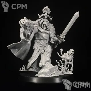 Описание картинки Belial, Grand Master of the Deathwing от KoofWorkshop по цене 1 260руб | Свободный Рынок Миниатюр - СРМ