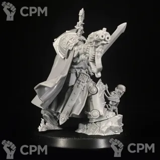 Описание картинки Belial, Grand Master of the Deathwing от KoofWorkshop по цене 1 260руб | Свободный Рынок Миниатюр - СРМ