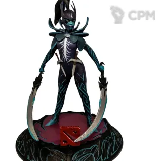 Описание картинки Фигурка фантом ассасин дота 2 (phantom assasin dota 2) arcana 17см от Коллекциономания по цене 9 500руб | Свободный Рынок Миниатюр - СРМ