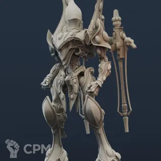 Описание картинки Wraithknight от Хитрый гретчин  по цене 3 800руб | Свободный Рынок Миниатюр - СРМ