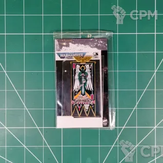 Описание картинки Dark Angels Chapter Banner Refrigerator Magnet от Vault Boy по цене 1 598руб | Свободный Рынок Миниатюр - СРМ