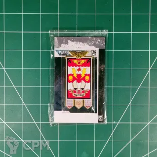 Описание картинки White Scars Chapter Banner Refrigerator Magnet от Vault Boy по цене 1 498руб | Свободный Рынок Миниатюр - СРМ