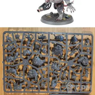 Описание картинки Rat Ogors, на литниках от Black Legion Hall по цене 3 575руб | Свободный Рынок Миниатюр - СРМ