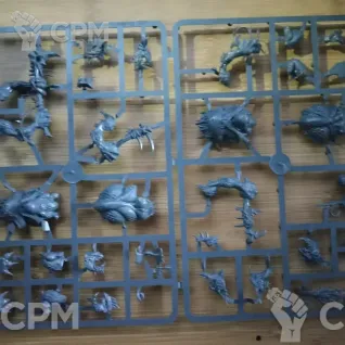 Описание картинки 3х Fellwater Troggoths, на литниках от Black Legion Hall по цене 7 150руб | Свободный Рынок Миниатюр - СРМ