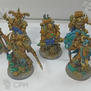 Описание картинки Plague Marines Kill Team от KaMuKag3e по цене 3 000руб | Свободный Рынок Миниатюр - СРМ