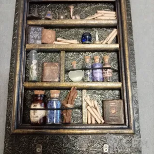 Описание картинки Ключница ведьмы от Дварф84 по цене 2 500руб | Свободный Рынок Миниатюр - СРМ