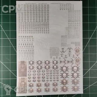 Описание картинки Death Guard Legion Transfer Sheet Декали Оригинал GW от Vault Boy по цене 5 298руб | Свободный Рынок Миниатюр - СРМ