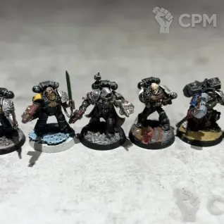 Описание картинки Deathwatch Corvus Blackstar + пехота от Stargazer366 по цене 7 000руб | Свободный Рынок Миниатюр - СРМ