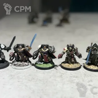 Описание картинки Deathwatch Corvus Blackstar + пехота от Stargazer366 по цене 7 000руб | Свободный Рынок Миниатюр - СРМ