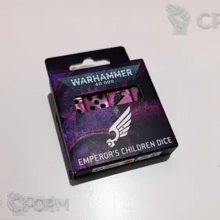 Описание картинки Emperor's Children dice set от OMG_SL по цене 3 700руб | Свободный Рынок Миниатюр - СРМ