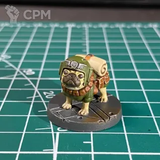 Описание картинки Battle Pugs от Строго по-Имперски по цене 500руб | Свободный Рынок Миниатюр - СРМ