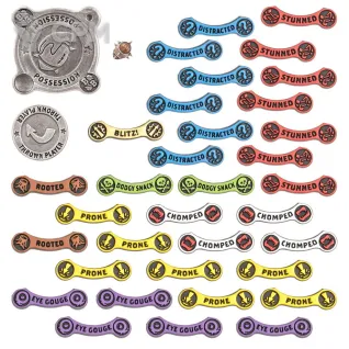 Описание картинки Blood Bowl: Official Game Tokens от Vault Boy по цене 3 998руб | Свободный Рынок Миниатюр - СРМ