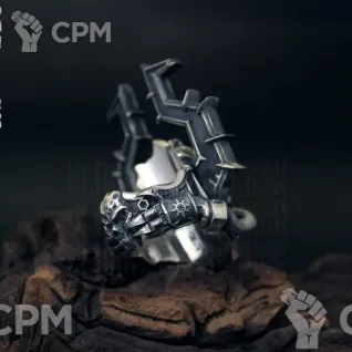 Описание картинки Кольцо Khorne от Строго по-Имперски по цене 27 500руб | Свободный Рынок Миниатюр - СРМ