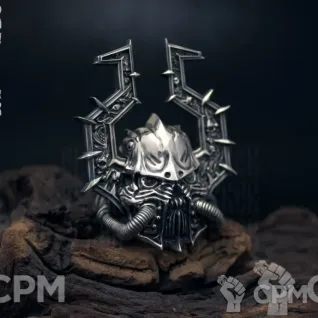 Описание картинки Кольцо Khorne от Строго по-Имперски по цене 27 500руб | Свободный Рынок Миниатюр - СРМ