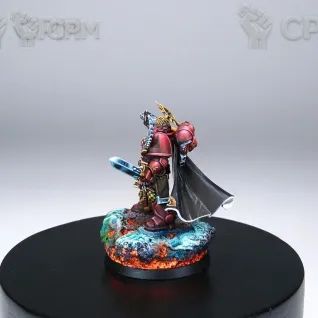 Описание картинки Warhammer 40k. Blood Angels Captain. 5th Company. Sendini - Current Captain. от Ярослав1709 по цене 100руб | Свободный Рынок Миниатюр - СРМ