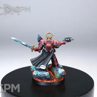 Описание картинки Warhammer 40k. Blood Angels Captain. 5th Company. Sendini - Current Captain. от Ярослав1709 по цене 100руб | Свободный Рынок Миниатюр - СРМ