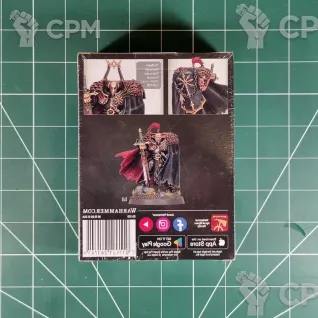 Описание картинки Slaves to Darkness Urkhan the Dark Warden (Chaos Lord) от Vault Boy по цене 6 498руб | Свободный Рынок Миниатюр - СРМ