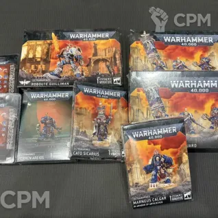 Описание картинки Ultramarines starter от Shin_tf по цене 36 000руб | Свободный Рынок Миниатюр - СРМ