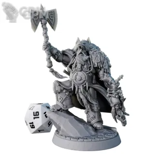 Описание картинки Space Wolves - Rune Priest от 3D Print Workshop по цене 377руб | Свободный Рынок Миниатюр - СРМ