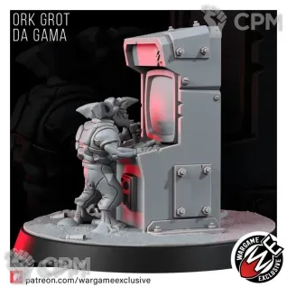 Описание картинки ORK GROT DA GAMA от Brutality по цене 580руб | Свободный Рынок Миниатюр - СРМ