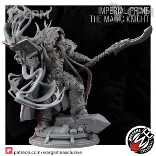 Описание картинки CHAOS PRIME THE MAGIC KNIGHT от Brutality по цене 3 200руб | Свободный Рынок Миниатюр - СРМ