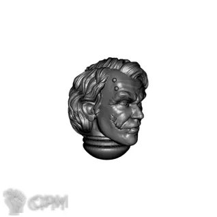 Описание картинки Space Marine Hero Head - Ledger от 3D Print Workshop по цене 97руб | Свободный Рынок Миниатюр - СРМ