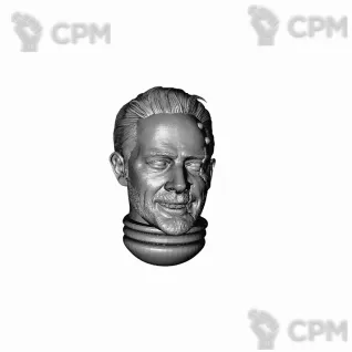 Описание картинки Space Marine Hero Head - Negan от 3D Print Workshop по цене 97руб | Свободный Рынок Миниатюр - СРМ