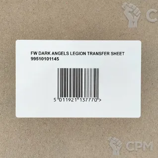 Описание картинки Dark Angels Legion Transfer Sheet Декали Оригинал GW от Vault Boy по цене 5 298руб | Свободный Рынок Миниатюр - СРМ