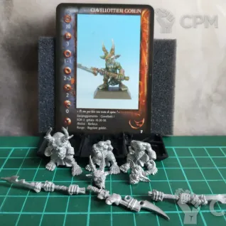 Описание картинки Goblin Spearman от Old Red Goblin по цене 4 500руб | Свободный Рынок Миниатюр - СРМ