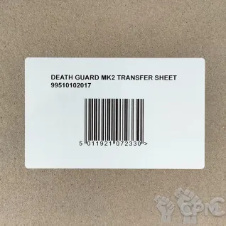 Описание картинки Death Guard Legion Transfer Sheet Декали Оригинал GW от Vault Boy по цене 5 298руб | Свободный Рынок Миниатюр - СРМ