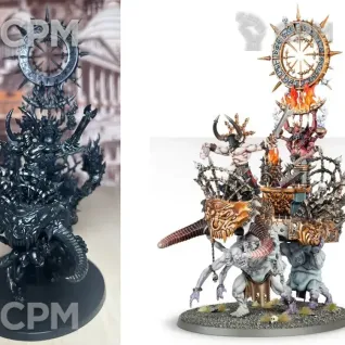 Описание картинки Chaos Warshrine от Lomantik по цене 3 000руб | Свободный Рынок Миниатюр - СРМ