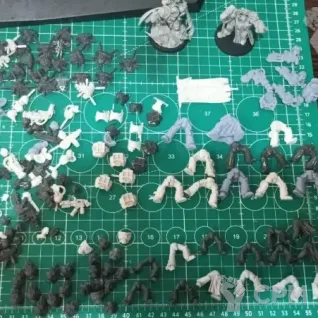 Описание картинки Strike Squad и Terminator от Kolifeser по цене 3 000руб | Свободный Рынок Миниатюр - СРМ