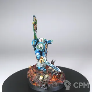 Описание картинки Dark Angels Ezekiel, Grand Master of Librarians. от Ярослав1709 по цене 12 000руб | Свободный Рынок Миниатюр - СРМ
