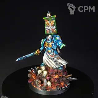 Описание картинки Dark Angels Ezekiel, Grand Master of Librarians. от Ярослав1709 по цене 12 000руб | Свободный Рынок Миниатюр - СРМ