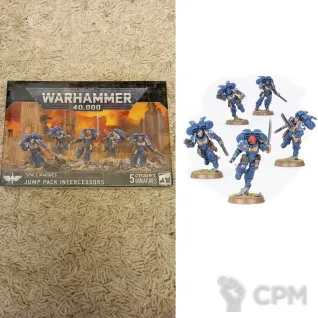 Описание картинки Assault Intercessors with Jump Packs (ориг) от Hammer Drozd по цене 5 500руб | Свободный Рынок Миниатюр - СРМ