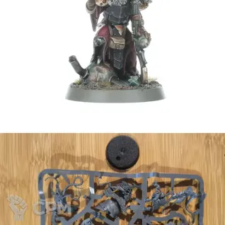 Описание картинки Warlock Engineer, на литниках от Black Legion Hall по цене 990руб | Свободный Рынок Миниатюр - СРМ