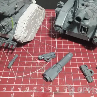 Описание картинки 2 Хаосевых Leman Russ от Terran по цене 6 299руб | Свободный Рынок Миниатюр - СРМ