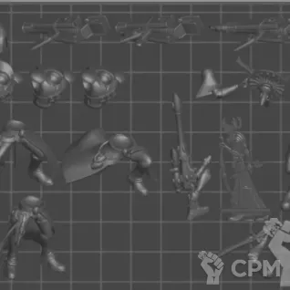 Описание картинки Базовый отряд Rangers (Eldar) от WAAAAAAGHshop по цене 700руб | Свободный Рынок Миниатюр - СРМ