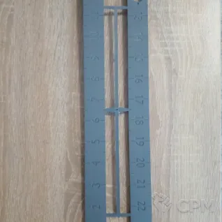 Описание картинки Дюймовая линейка (Grey Range Ruler) от Some_Noname по цене 150руб | Свободный Рынок Миниатюр - СРМ