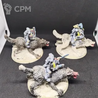 Описание картинки Thunderwolf Cavalry от Wolf по цене 3 500руб | Свободный Рынок Миниатюр - СРМ