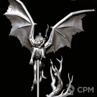 Описание картинки Beastmaster on Manticore от Магазин Альфария по цене 550руб | Свободный Рынок Миниатюр - СРМ