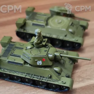 Описание картинки Flames of War.  Армия СССР от User27178 по цене 8 500руб | Свободный Рынок Миниатюр - СРМ