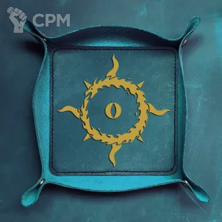 Описание картинки Dice Tray Thousand Sons /Лоток/Дайс Трей/Арена/Тарелка тысяча сынов от Krontwar по цене 4 000руб | Свободный Рынок Миниатюр - СРМ