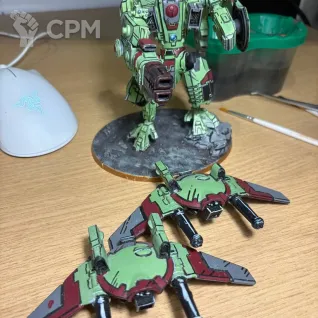 Описание картинки Remora Stealth Drones 4шт от launit по цене 900руб | Свободный Рынок Миниатюр - СРМ