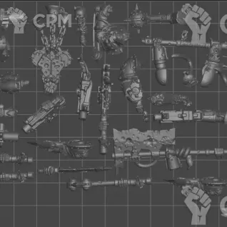 Описание картинки Расширенный отряд Plague Marines (скан) +битсы (закачка) от WAAAAAAGHshop по цене 1 000руб | Свободный Рынок Миниатюр - СРМ