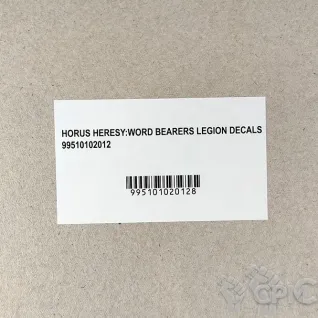 Описание картинки Word Bearers Legion Transfer Sheet Декали Оригинал GW от Vault Boy по цене 5 298руб | Свободный Рынок Миниатюр - СРМ