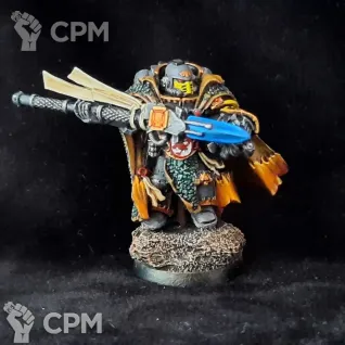 Описание картинки Red Scorpions Captain КОНВЕРСИЯ  Vulkan He'stan Оригинал Old Metall от Superguns по цене 2 500руб | Свободный Рынок Миниатюр - СРМ