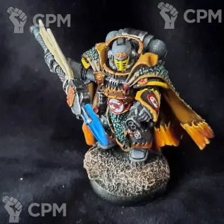 Описание картинки Red Scorpions Captain КОНВЕРСИЯ  Vulkan He'stan Оригинал Old Metall от Superguns по цене 2 500руб | Свободный Рынок Миниатюр - СРМ