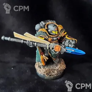 Описание картинки Red Scorpions Captain КОНВЕРСИЯ  Vulkan He'stan Оригинал Old Metall от Superguns по цене 2 500руб | Свободный Рынок Миниатюр - СРМ